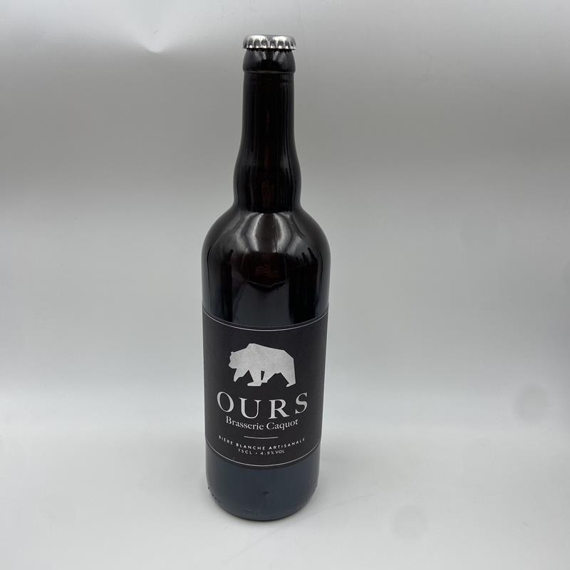 Bière des Ours Blanche (75cl) - Photo 1