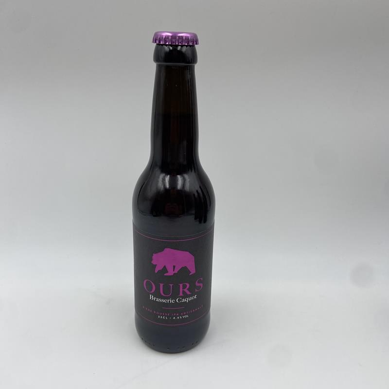 Bière des Ours rousse IPA (33cl) - Photo 1