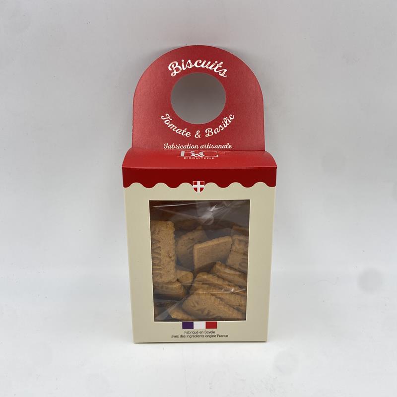 Biscuits tomate &amp; basilic