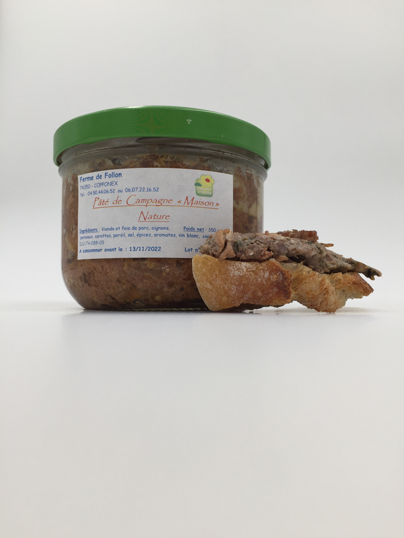 P&#226;t&#233; de Campagne &quot;Maison&quot; Nature
