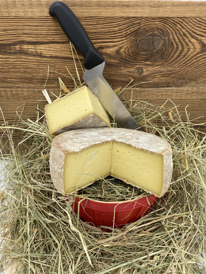 Tomme au foin maison