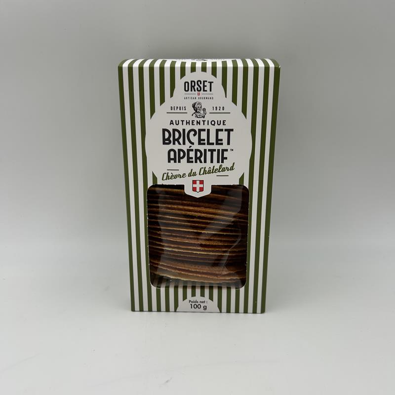 Bricelet apéritif - chèvre du Châtelard