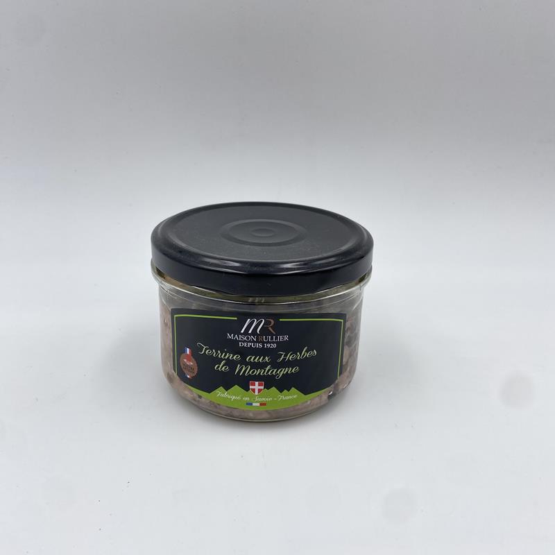 Terrine aux herbes de montagne